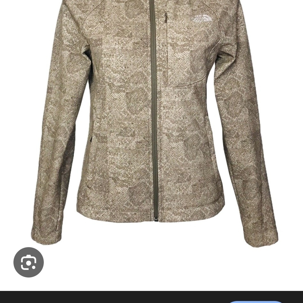 The North Face Olive Patterned Jacket - image 2